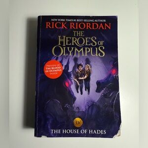 The Heroes of Olympus: House of Hades by Rick Riordan Paperback Book